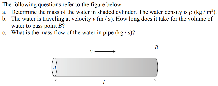 Solved The following questions refer to the figure below a. | Chegg.com