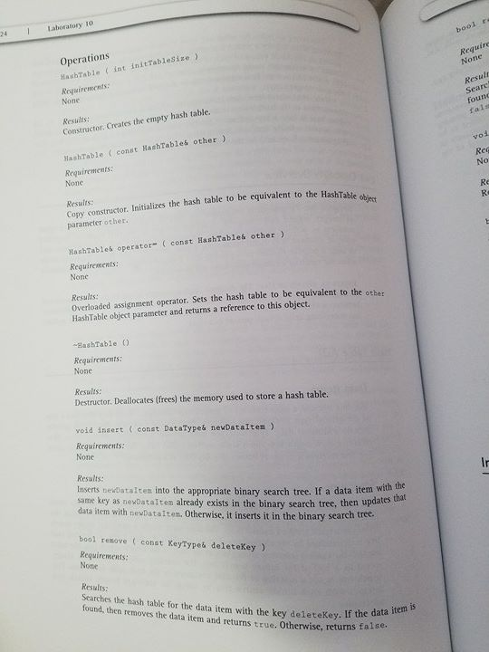 24 Laboratory Operations Ini Size Trable HashTable Chegg