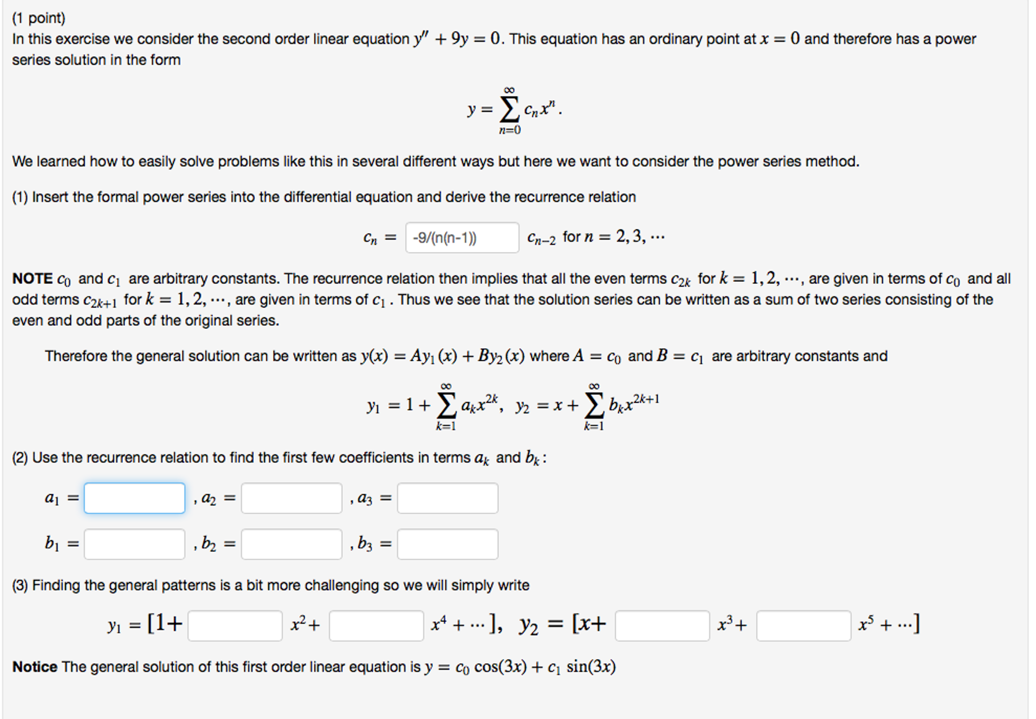 solved-consider-the-second-order-linear-equation-y-9y-chegg