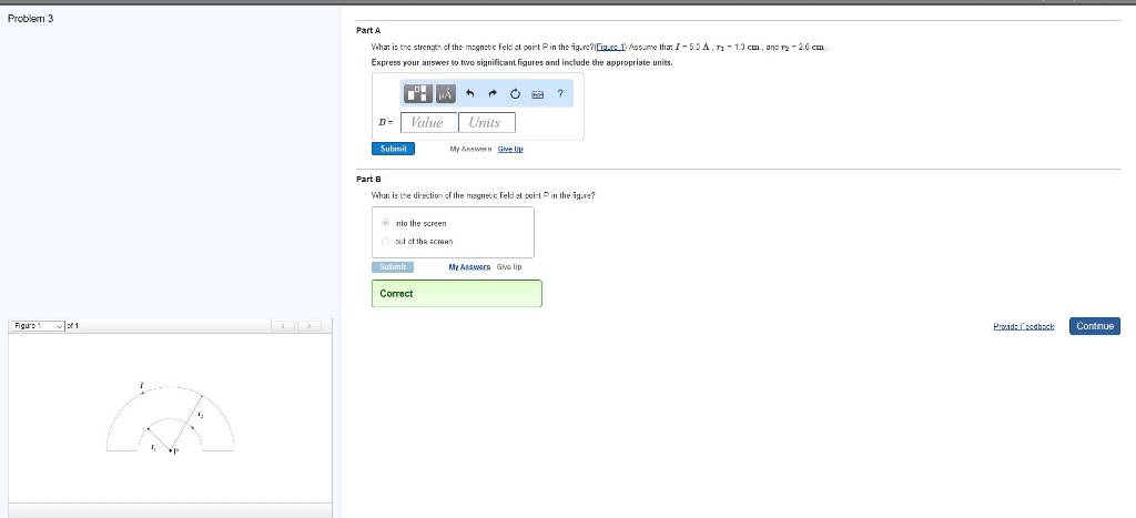 Solved What is the strength of the magnetic field at point P | Chegg.com