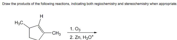 Solved Draw the products of the following reactions, | Chegg.com