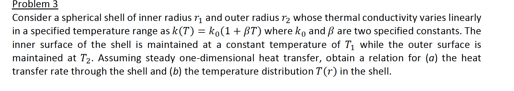 Solved Consider a spherical shell of inner radius r_1 and | Chegg.com