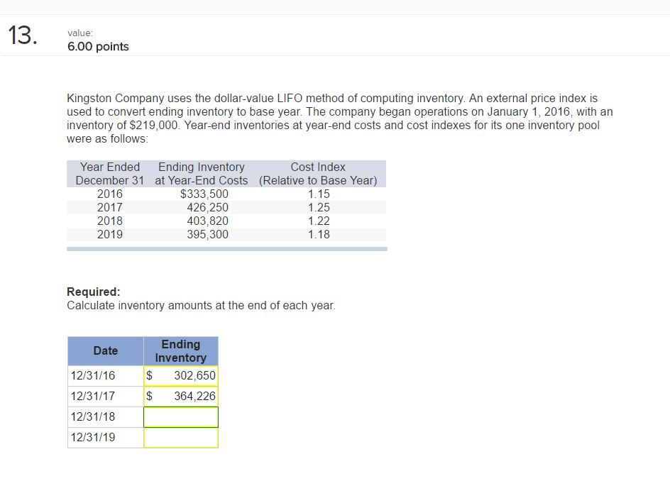 The Dollar Value Of The Ending Inventory Under Variable Costing Would Be