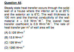 Solved Steady state heat transfer occurs through the solid | Chegg.com