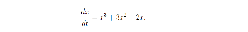 Solved Consider the nonlinear ordinary differential equation | Chegg.com