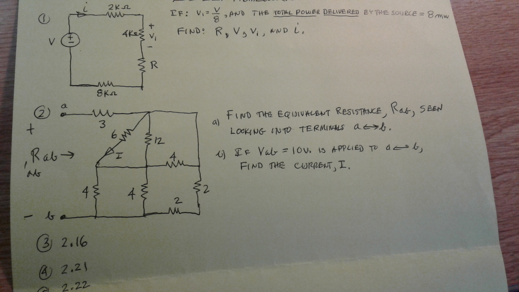Solved Electric engineering basic questions Can you solve