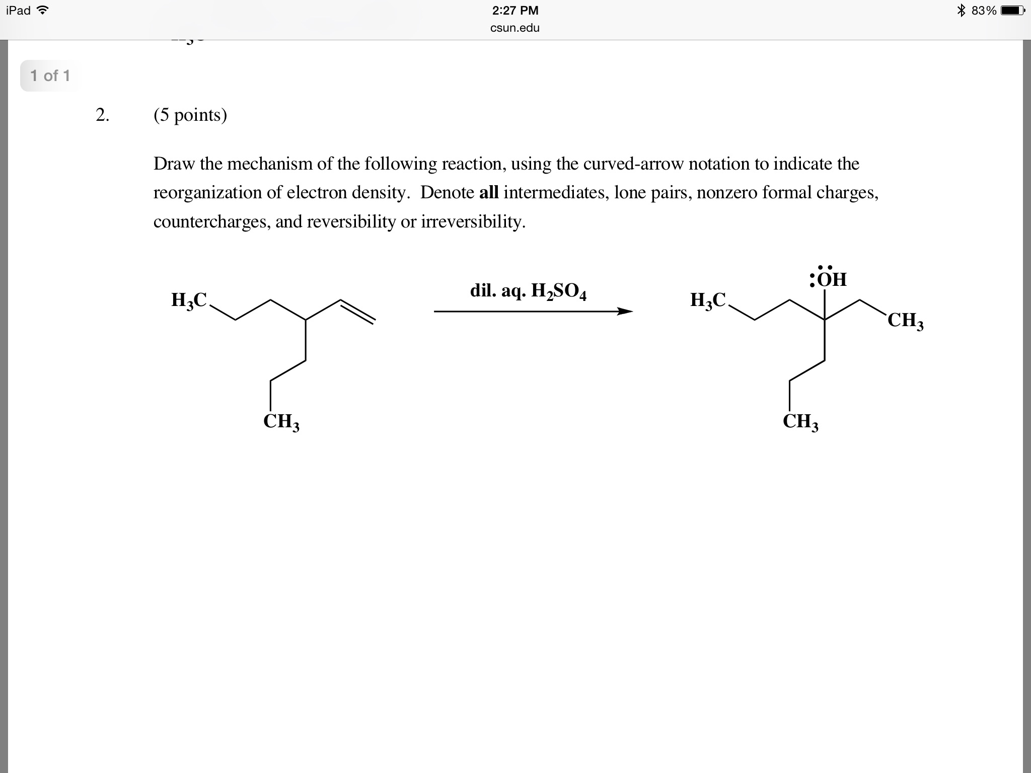 Draw A Mechanism For The Following Transformation - lnfpqz0