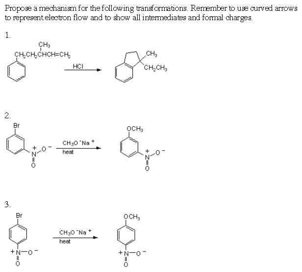 Solved Propose a mechanism for the following | Chegg.com