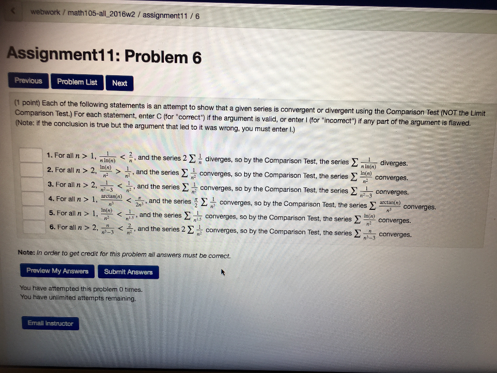 Solved Each Of The Following Statements Is An Attempt To 2848