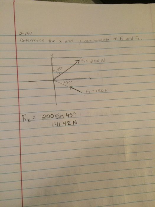 Solved how do i know when to use sine or cosine when trying chegg