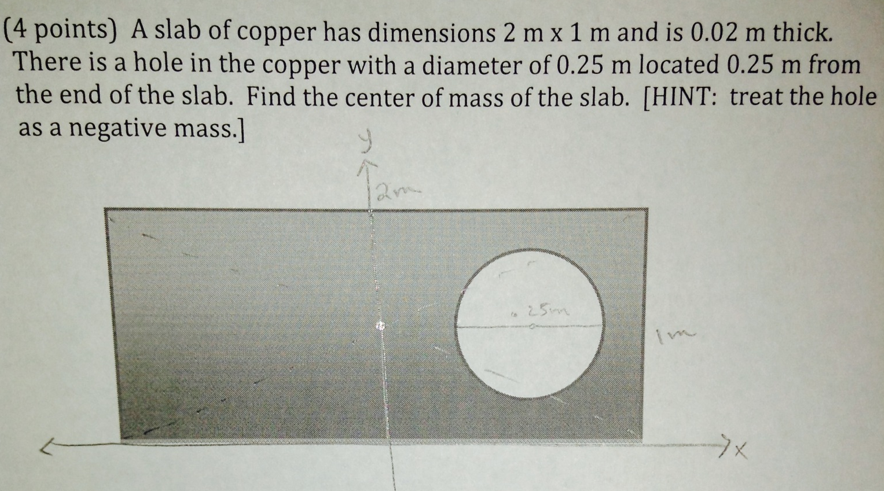 center and mass finder center and mass finder