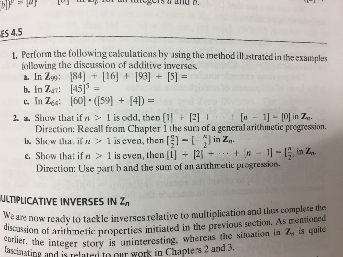 Solved Perform The Following Calculations By Using The | Chegg.com