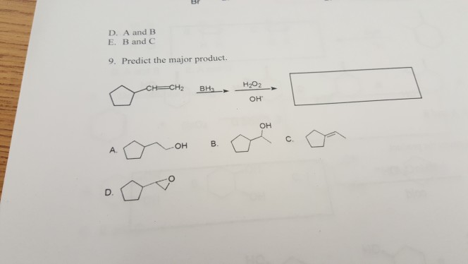 Solved Predict The Major Product. | Chegg.com