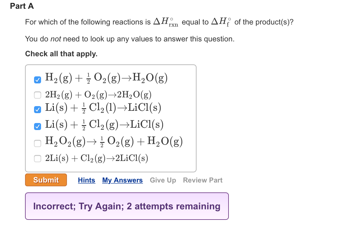 solved-for-which-of-the-following-reactions-is-delta-h-chegg