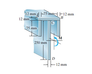 Solved Determine the moment M that will produce a maximum | Chegg.com