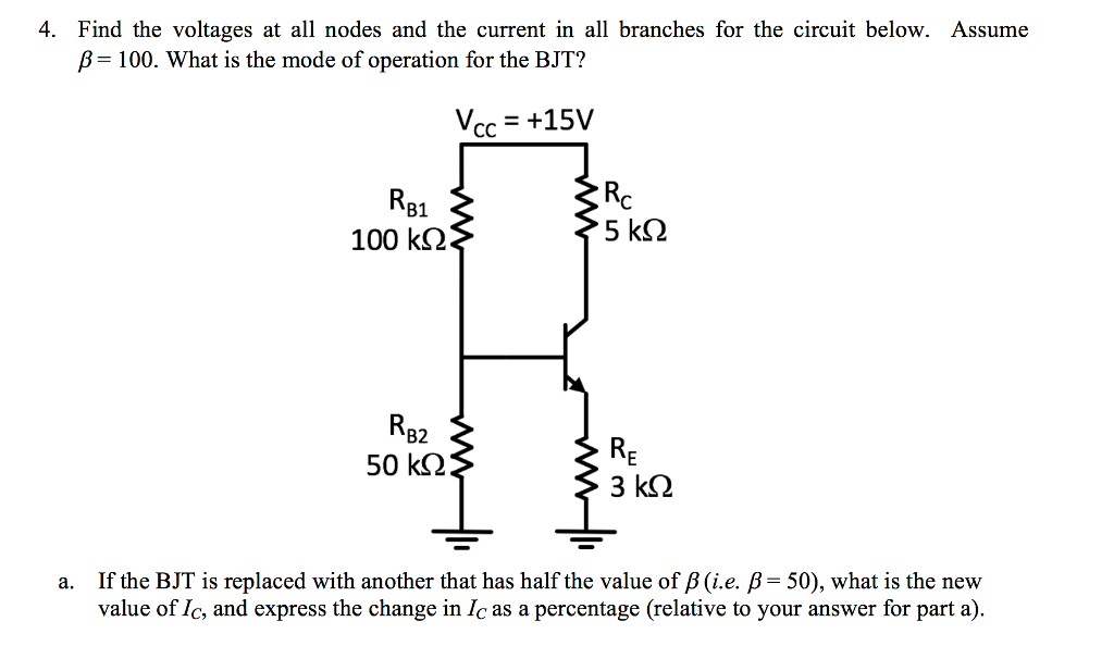 Solved Find the voltages at all nodes and the current in all | Chegg.com