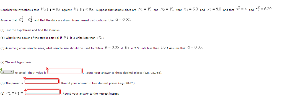 Solved Consider the hypothesis test H_0: mu_1 = mu_2 against | Chegg.com