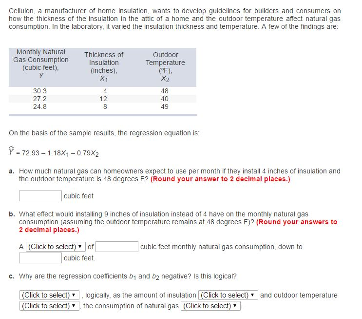 Solved Cellulon A Manufacturer Of Home Insulation Wants To Chegg