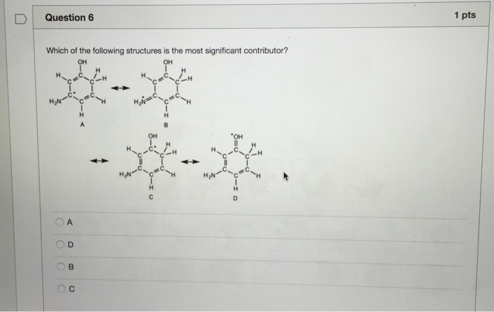 solved-which-of-the-following-structures-is-the-most-chegg