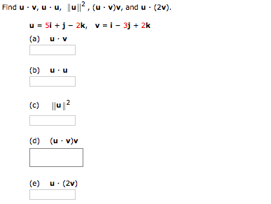 Solved Find U V U U U V V And U 2v A U V B U U C Chegg Solved Find U V U U U V V And U 2v A U V B U U C Chegg