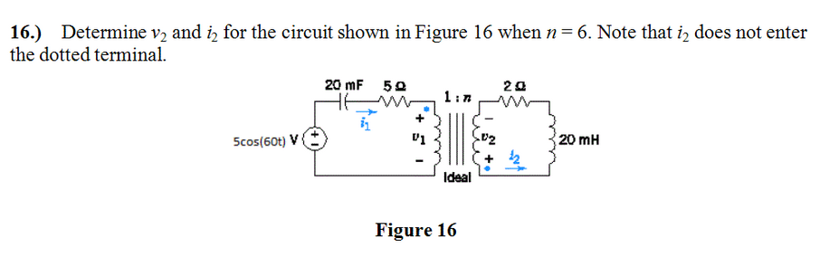 solved-16-determine-v2-and-i2-for-the-circuit-shown-in-chegg