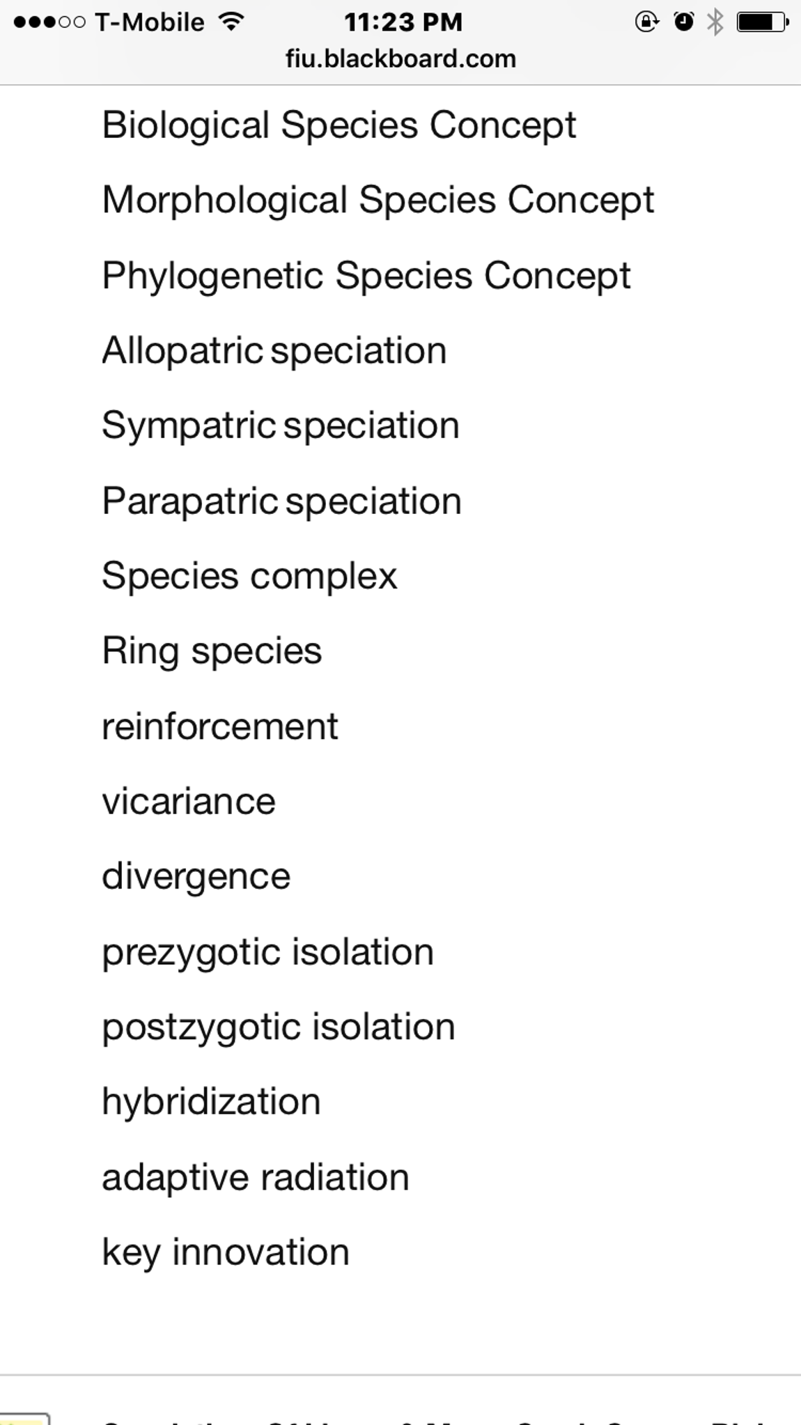 Biological Species Concept Morphological Species Chegg