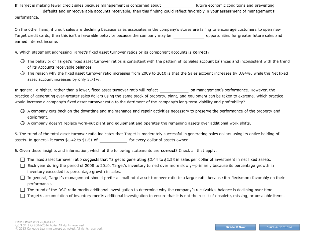 Solved 3. Asset management assessment of Target Corporation | Chegg.com