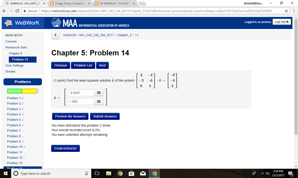 Solved WeBWorK: Kim-MAT-24 Chegg Study | Guided S: \ | Chegg.com