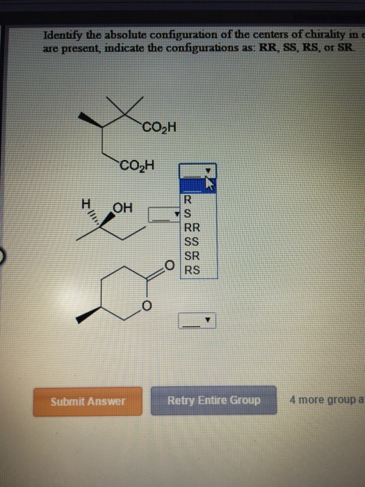 Solved Identify the absolute configuration of the centers of | Chegg.com