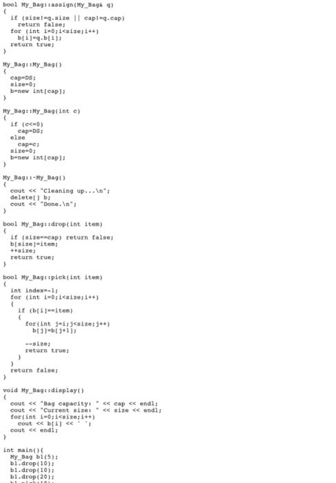 Solved C++ | Chegg.com