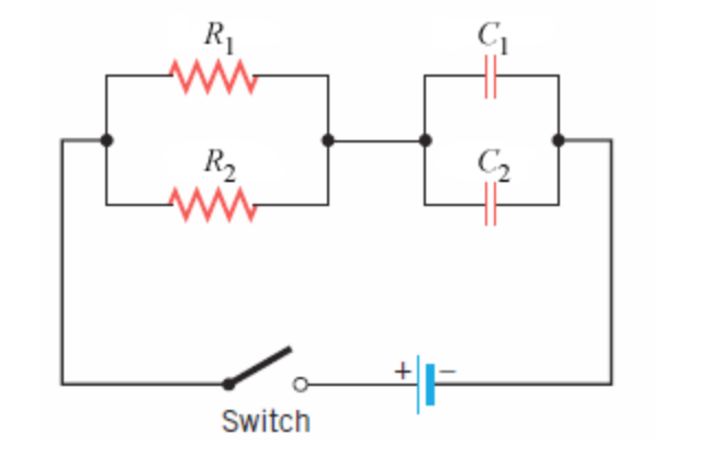 Solved The Circuit In The Drawing Contains Two Resistors And 