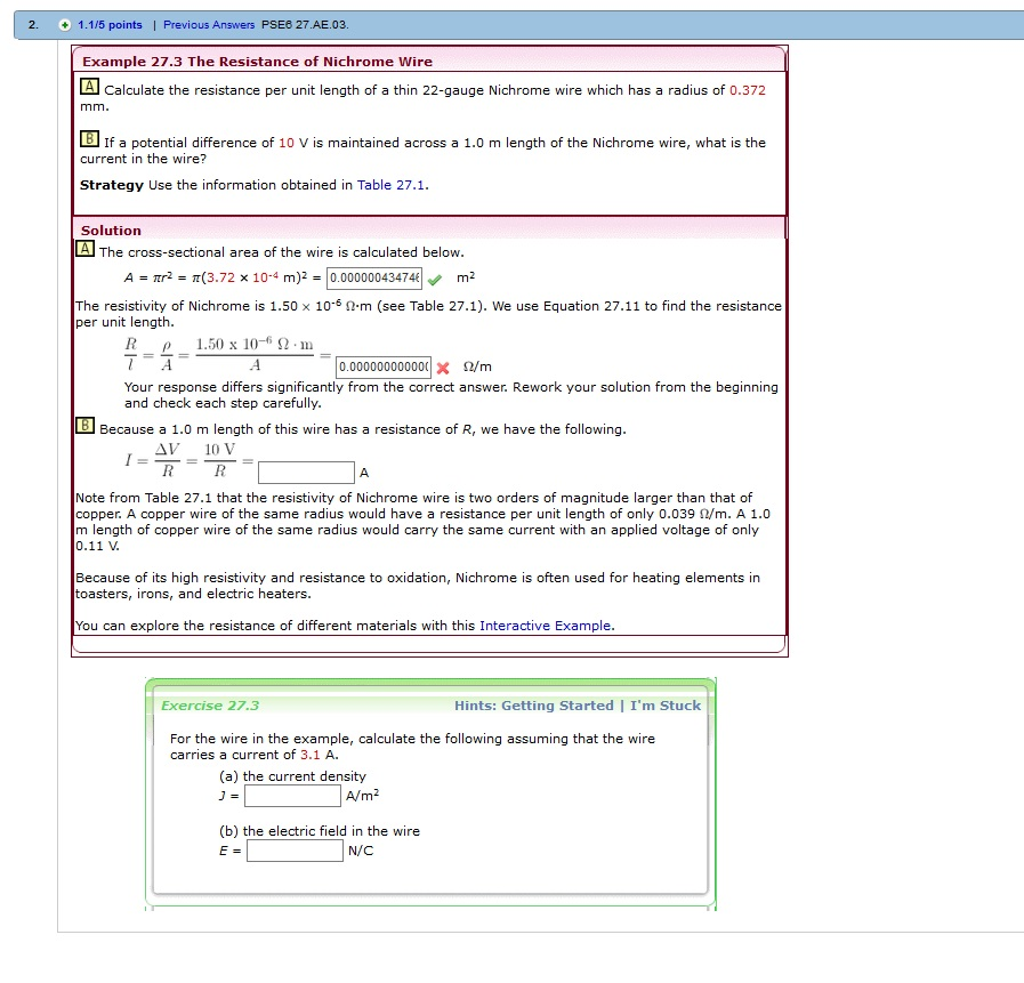 Solved Calculate the resistance per unit length of a thin