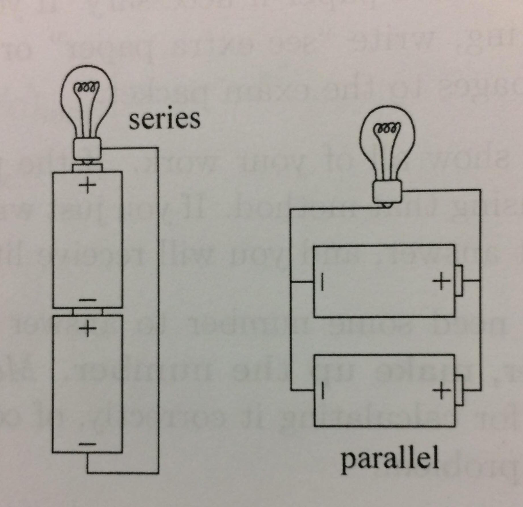 Solved Different lamps might have batteries connected to the | Chegg.com