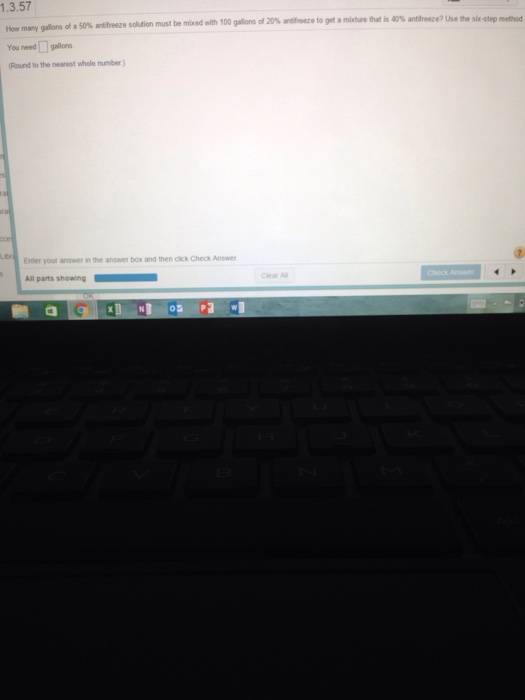 Solved How many gallons of a 50 antifreeze solution must be