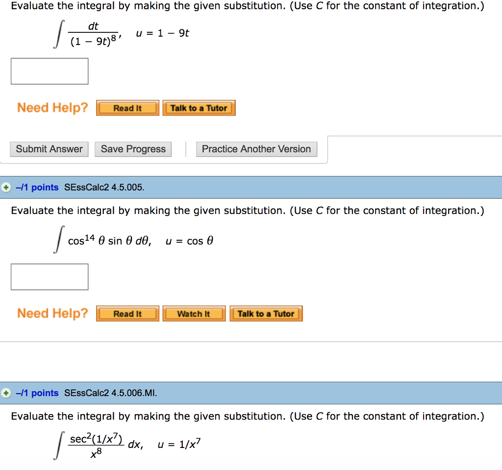 solved-evaluate-the-integral-by-making-the-given-chegg