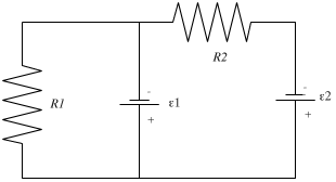 Solved Two batteries with emf e1 = 14.00 V and emf e2 = | Chegg.com