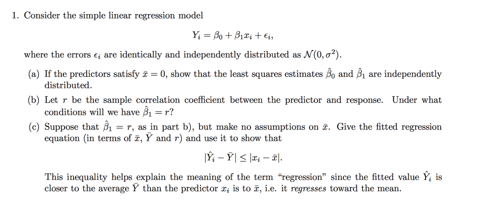 calculate unknown from linear regression equation