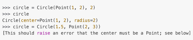 Python. Please help me modify this class Circle, (1) | Chegg.com