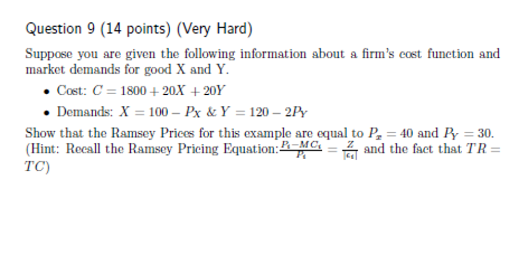 Solved Suppose You Are Given The Following Information About | Chegg.com