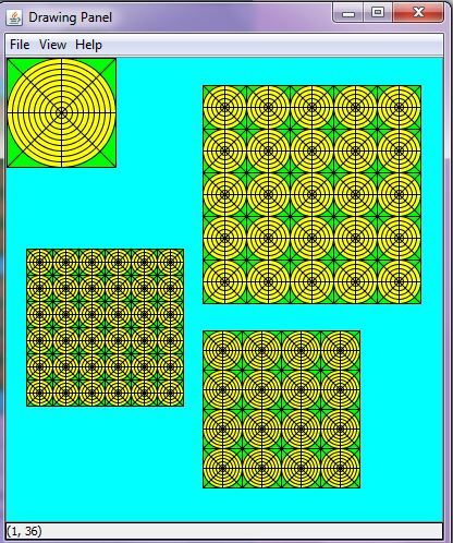 (Solved) - Write a program that draws the patterns shown in Figure 3G ...