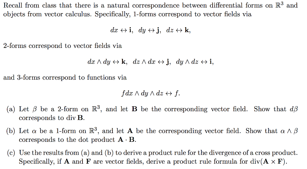 Diff Vector Forms Advanced physics Archive | March 23 2017 | Chegg.com