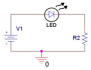 Solved An LED is placed in the circuit pictured below. You | Chegg.com