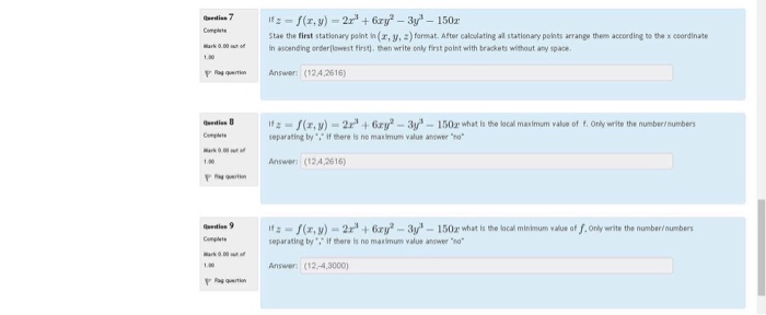 Solved State the first stationary - Image