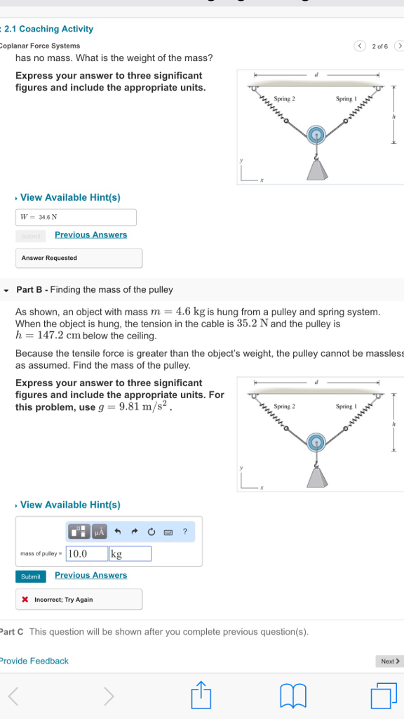 Solved 2.1 Coaching Activity Oplanar Force Systems