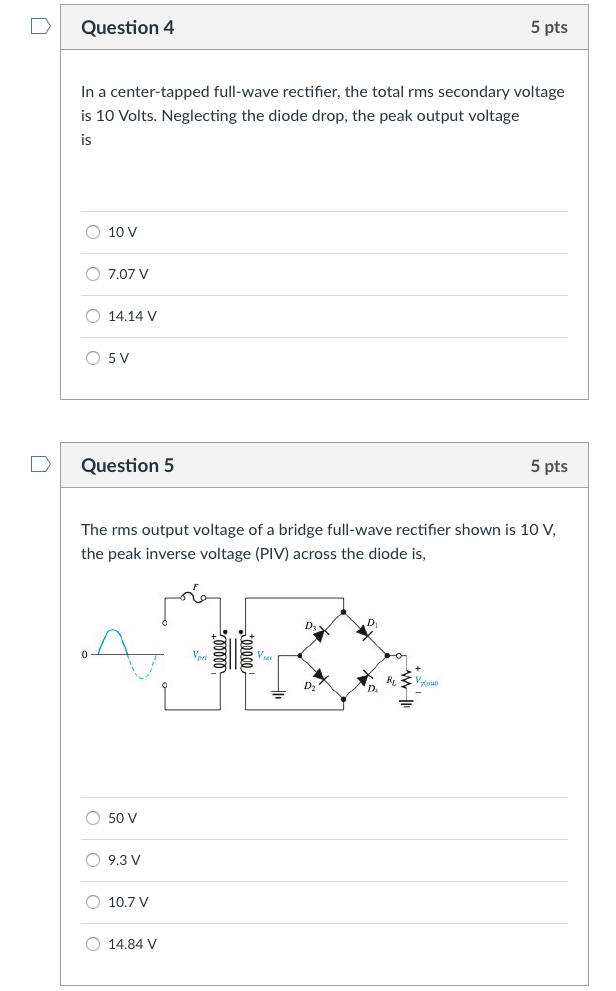 Solved D Question 6 5 pts The Op Amp circuit shown is | Chegg.com