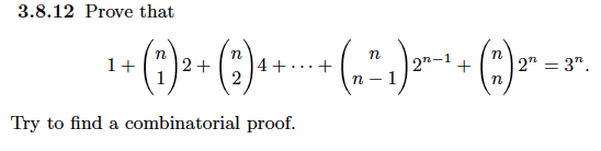 Solved Prove That Try To Find A Combinatorial Proof. | Chegg.com