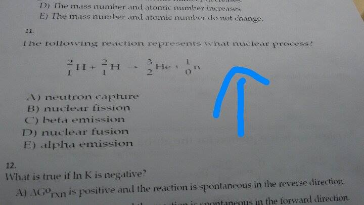 describes what the increase in the atomic number represents