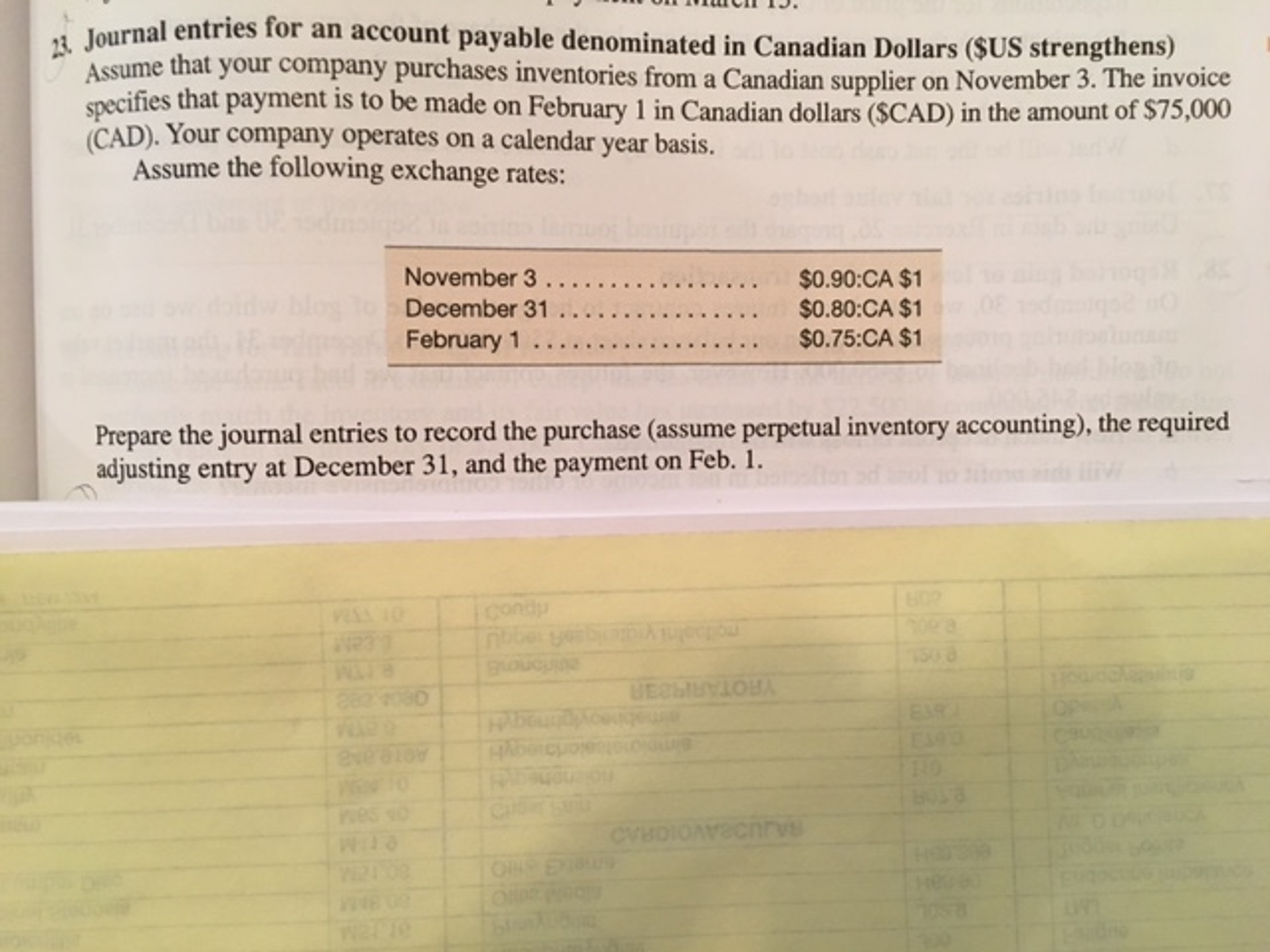 accounts payable journal entries