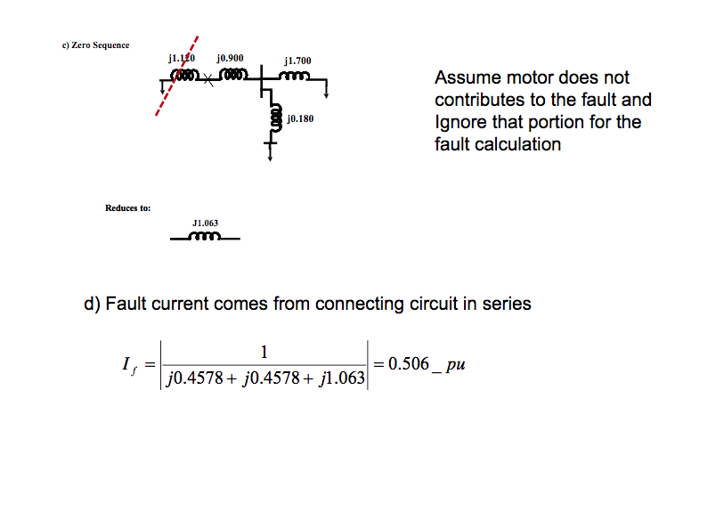 Solved In the given circuit assume a single phase to ground | Chegg.com
