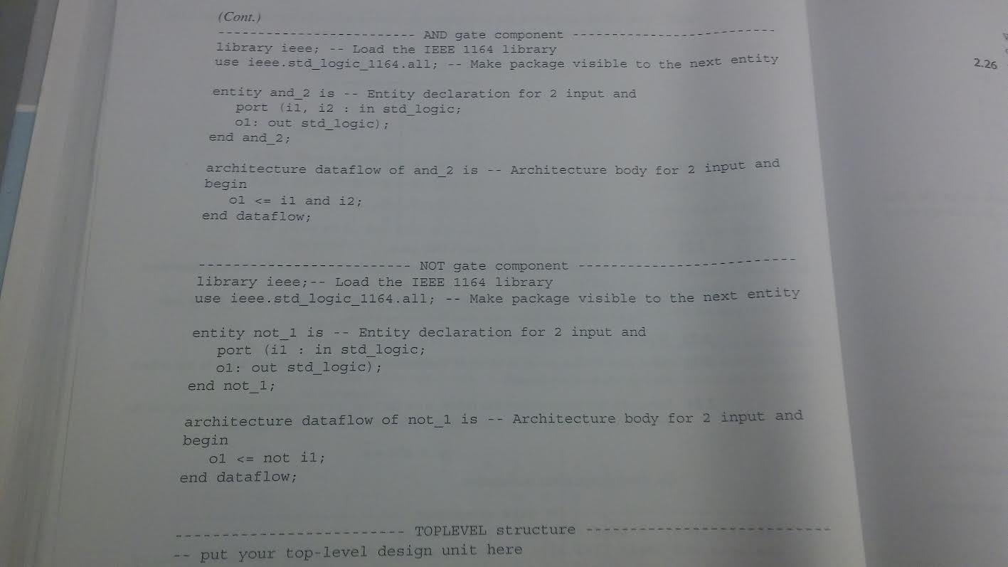 Solved Using only the design entities that follow, write the